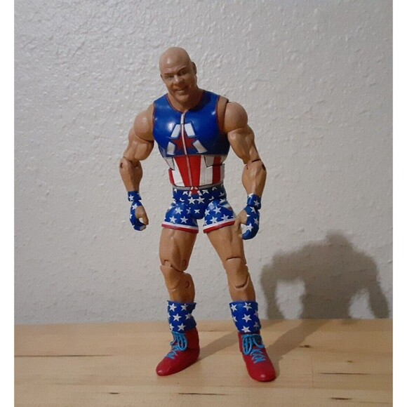 WWE KURT ANGLE Mattel Elite Series 66 Wrestling Figure - Picture 1 of 8